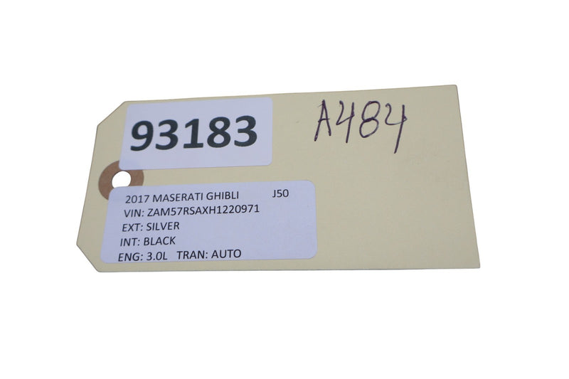 Load image into Gallery viewer, 14-21 Maserati Ghibli Rear Left Driver Side Door Panel Grab Handle Trim Oem
