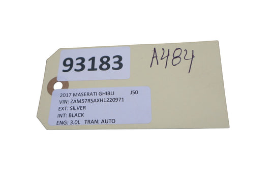 14-21 Maserati Ghibli Rear Left Driver Side Door Panel Grab Handle Trim Oem