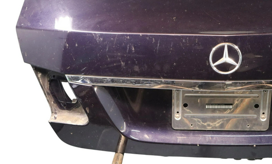 10-16 Mercedes E350 E550 W212 Trunk Door Hatch Deck Lid Shell Blue Oem