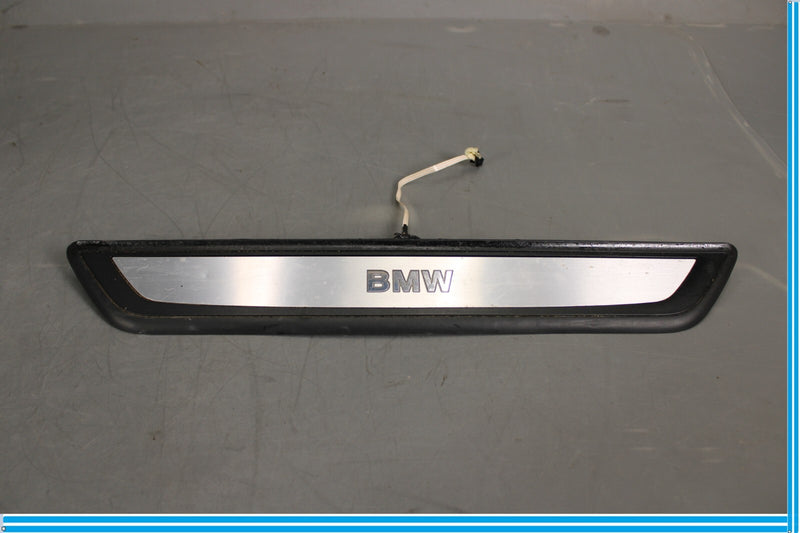 Load image into Gallery viewer, 10-15 BMW 750Li F01 F02 Front Right Side Door Sill Plate Molding Trim Oem
