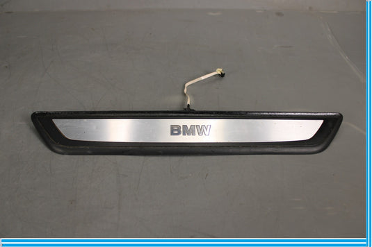 10-15 BMW 750Li F01 F02 Front Right Side Door Sill Plate Molding Trim Oem