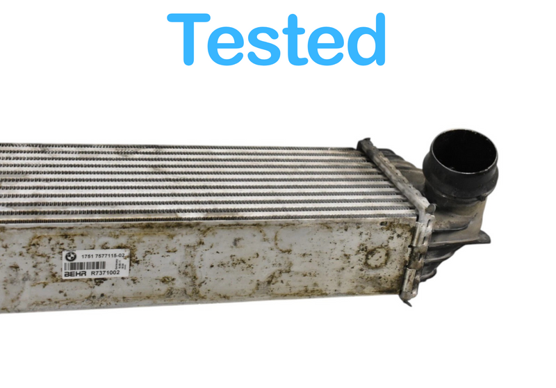 Load image into Gallery viewer, 11-16 BMW 740Li 535i 3.0L Engine Motor Intercooler Radiator 17517577115 OEM
