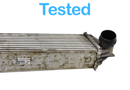 11-16 BMW 740Li 535i 3.0L Engine Motor Intercooler Radiator 17517577115 OEM