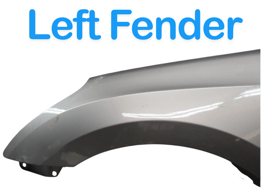 11-16 Hyundai Equus SIG Front Left Driver Side Fender Cover Panel Silver OEM