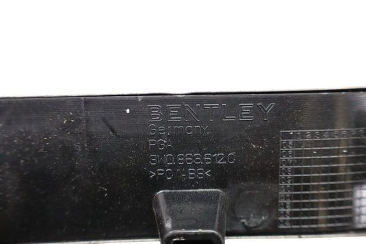 03-12 Bentley Continental GTC GT Front Right Passenger Side Door Step Sill Oem