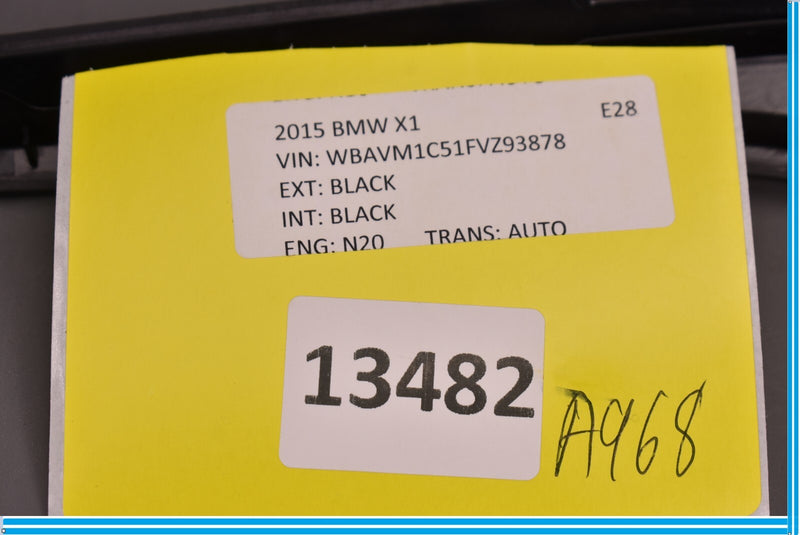 Load image into Gallery viewer, 12-15 BMW E84 X1 Rear Left Driver Side Door Panel Handle Cover Black Oem
