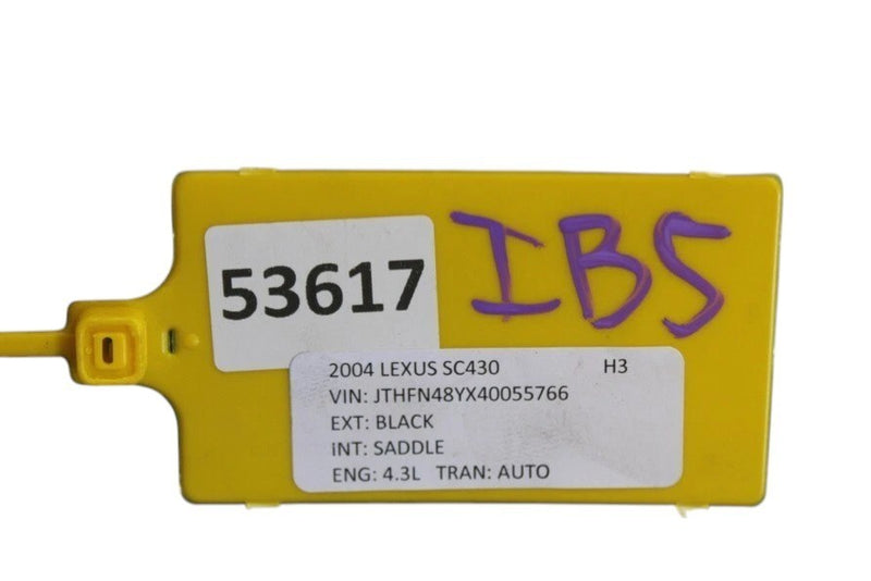 Load image into Gallery viewer, 02-10 Lexus SC430 Convertible Rear Lower Bumper Reinforcement Impact Bar Oem
