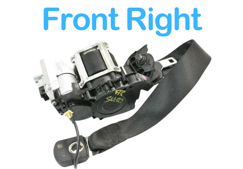 Load image into Gallery viewer, 10-13 Mercedes W221 S400 S63 AMG Front Right Side Seat Belt Seatbelt Black Oem
