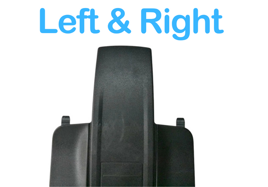 10-17 Mercedes W207 C250 E350 C300 Front Left & Right Seat Back Cover Panel Oem