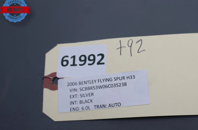 Load image into Gallery viewer, 06-13 Bentley Continental Flying Spur Front Right Passenger Door Step Sill Oem
