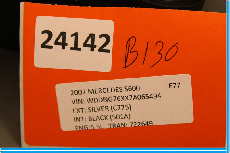 Load image into Gallery viewer, 07-14 Mercedes S550 S600 W221 Dynamic Seat Pressure Tank Oem
