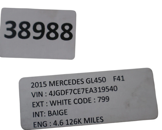 12-19 Mercedes GL450 GL550 Automatic Transmission Transfer Case Assembly OEM