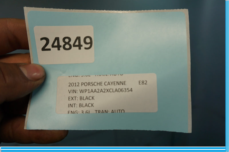 Load image into Gallery viewer, 11-17 Porsche Cayenne Front Left Driver Seat Lower Track Frame W/ Motor Oem

