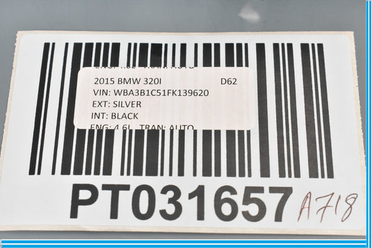 12-18 BMW 320i 328i 428i F30 Steering Column Shroud Cover Trim 9353132 Oem