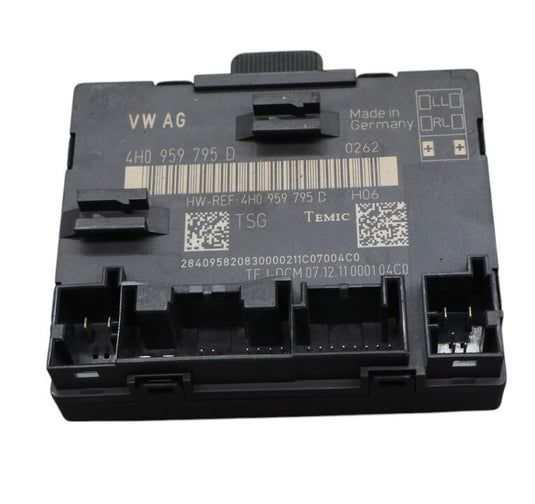 11-18 Audi A8L Quattro Rear Left Side Door Window Control Module Unit Oem