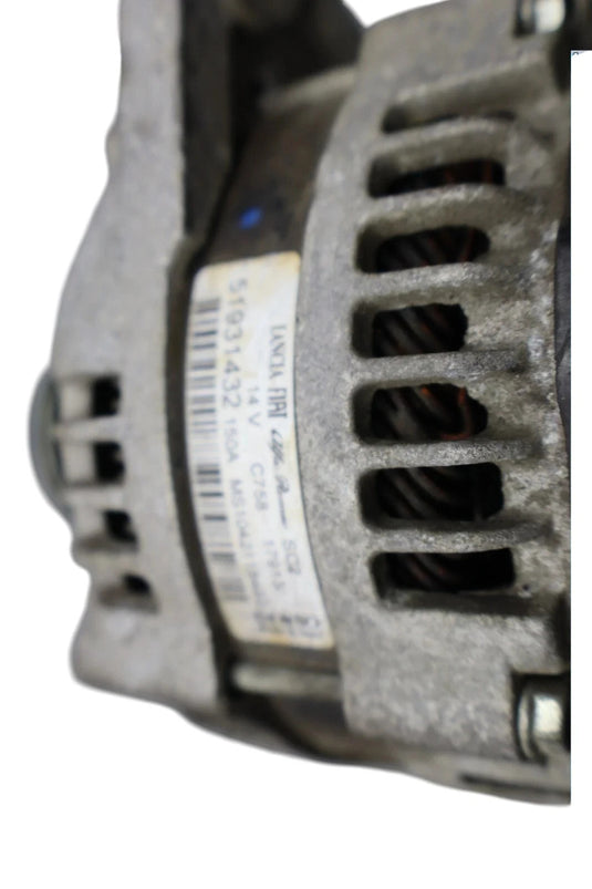14-17 Fiat 500L Alternator Generator Charging Assembly Engine 51931432 OEM