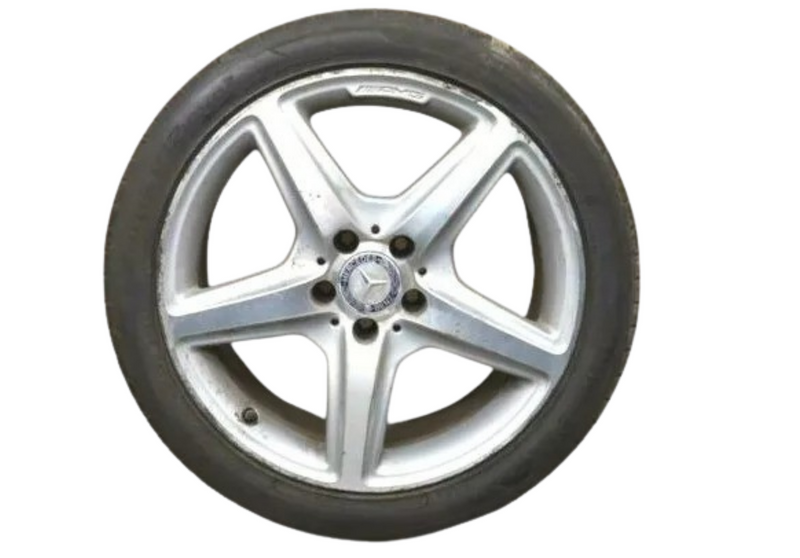 Load image into Gallery viewer, 12-18 Mercedes Benz CLS400 CLS550 18" x 9.5" Rear Wheel Rim Tire A2184011502 OEM

