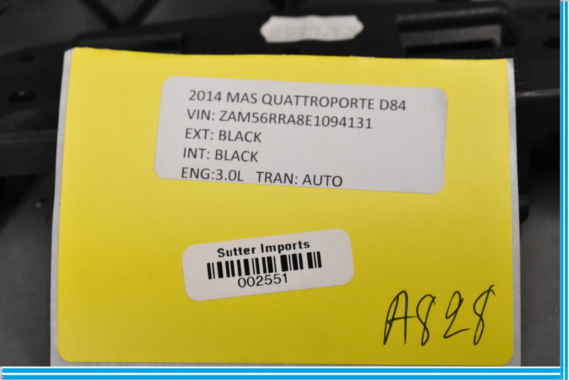 Load image into Gallery viewer, 14-20 Maserati Quattroporte Dash Instrument Panel Cluster Cover Trim Oem
