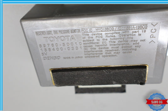 07-12 Lexus LS460L TPMS Tire Pressure Monitor Receiver 89760-50010 Oem