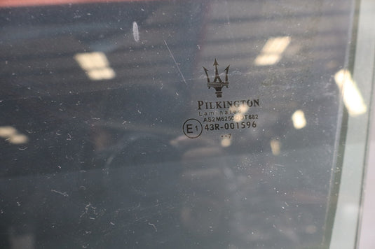 03-13 Maserati Quattroporte M139 Front Left Side Door Window Auto Glass Oem