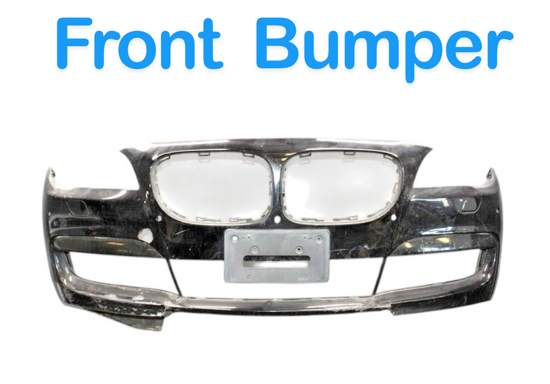 Load image into Gallery viewer, 09-12 BMW 750Li 750i F01 Front Bumper Cover Panel Assembly Black 51117251634 Oem
