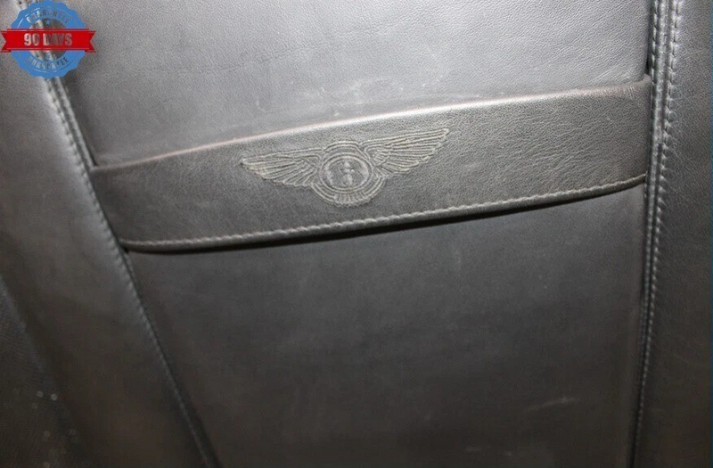 Load image into Gallery viewer, 06-12 Bentley Continental Rear Side Top Upper Seat Cushion Assembly Black OEM
