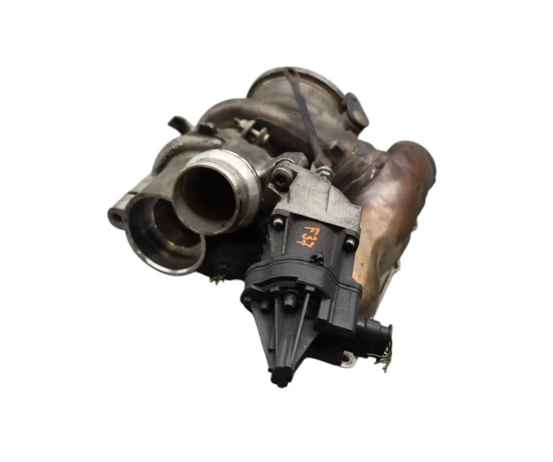 Load image into Gallery viewer, 12-18 BMW 320i 328i 420i 428i F30 Turbocharger Turbo Charger W/ Exhaust OEM
