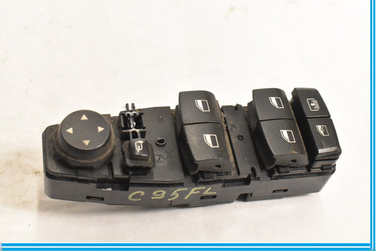 09-15 BMW 750i 750Li F01 F02 Front Left Master Door Window Switch 9163574 Oem