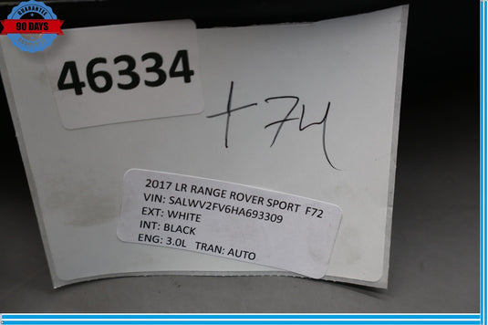 14-22 Land Range Rover Sport Rear Left Quarter Fender Wheel Arch Molding Oem