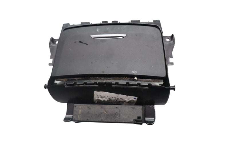 Load image into Gallery viewer, 14-20 Mercedes CLA250 Center Console Ashtray Storage Panel Black Oem
