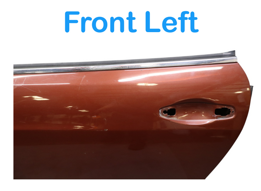 03-08 Bentley Continental GTC Left Side Door Shell Frame Panel 3W8831055C Oem