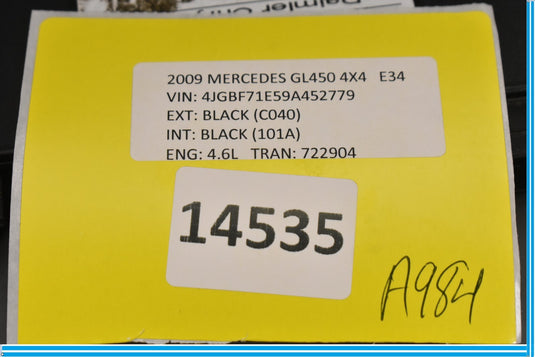 06-12 Mercedes W164 GL500 GL450 Front Left Side Seat Control Module ECU Oem
