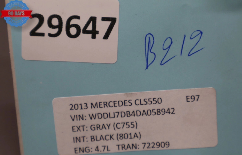 Load image into Gallery viewer, 11-20 Mercedes W218 CLS550 SL550 CL550 Left Side Air Intake Duct Hose Pipe Oem
