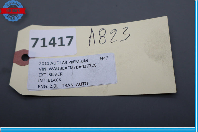 Load image into Gallery viewer, 08-13 Audi A3 A3 Quattro Front Center Console Upper Ashtray Cover Trim Black Oem
