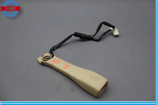 07-12 Lexus LS460 LS60h Front Right Passenger Side Seat Belt Buckle Black Oem