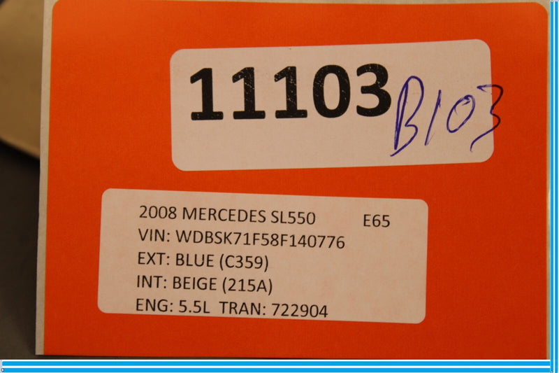 Load image into Gallery viewer, 03-12 Mercedes R230 SL550 SL500 Front Left Driver Side Seat Track Trim Cover Oem
