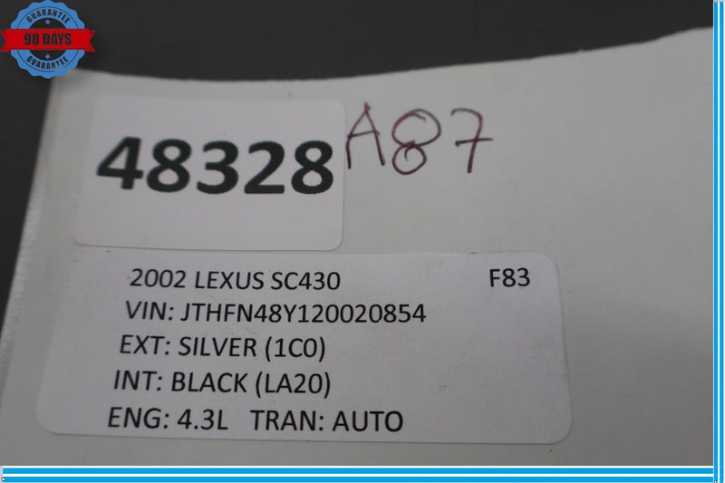 Load image into Gallery viewer, 02-10 Lexus SC430 Front Right Passenger Side Door Control Module Unit Oem
