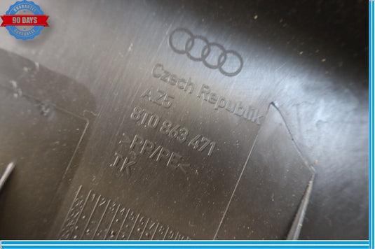 08-17 Audi A5 A5 Quattro S5 Rear Trunk Cargo Loading Sill Trim Cover Panel Oem