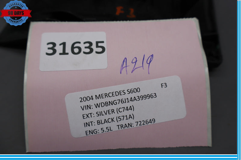 Load image into Gallery viewer, 00-06 Mercedes S600 S55 AMG W220 Rear Center Console Cover Trim Panel Oem
