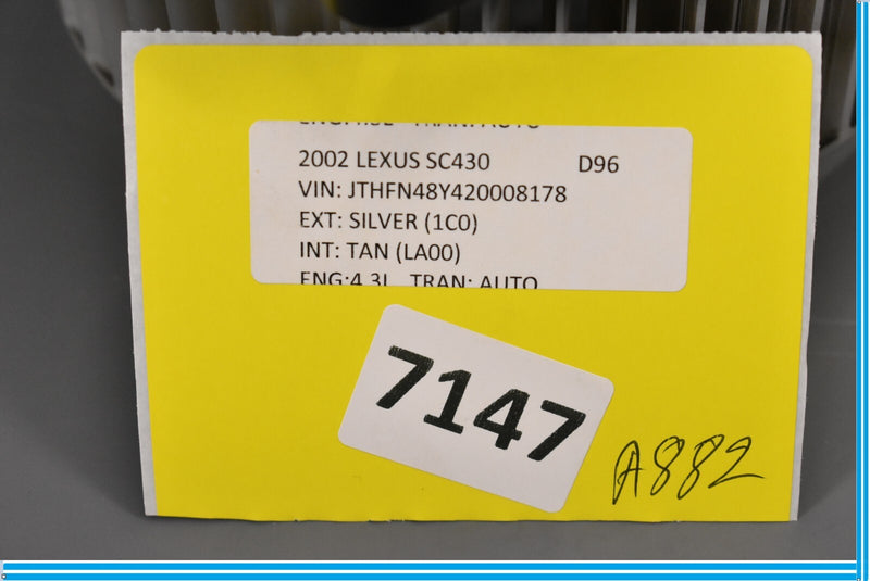 Load image into Gallery viewer, 02-10 Lexus SC430 HVAC A/C Air Conditioning Heater Fan Blower Motor Oem
