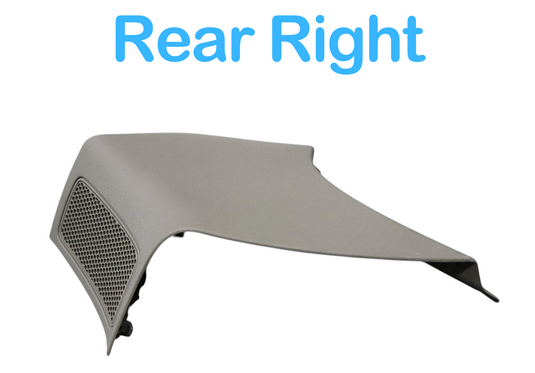 11-18 Porsche Cayenne 958 Rear Right Side D-Pillar Upper Quarter Trim Panel Oem