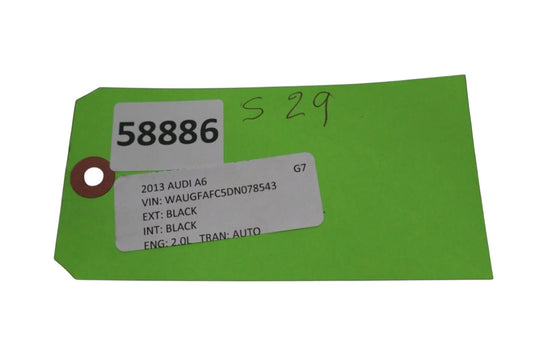 12-18 Audi A6 Quattro Rear Left Driver Side Interior Door Panel 4G1867221A OEM