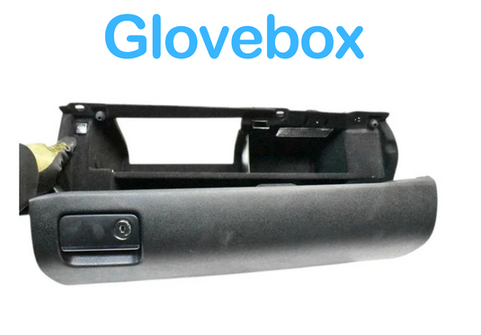 06-12 Mercedes X164 GL450 ML550 Dash Dashboard Glove Box Glovebox Black Oem