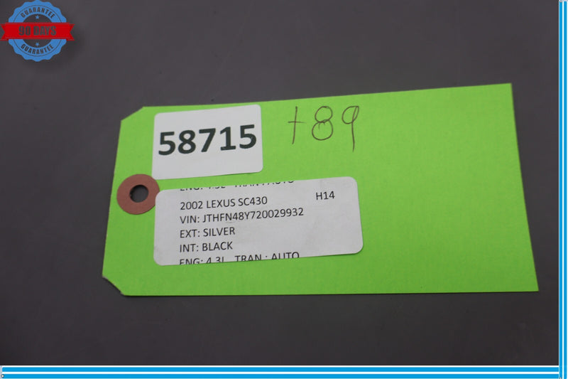 Load image into Gallery viewer, 02-05 Lexus SC430 Front Left Under Dash Lower Knee Panel Trim 5560724070 Oem
