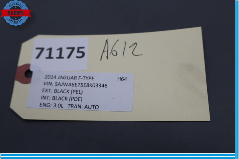 Load image into Gallery viewer, 14-24 Jaguar X152 F-Type Horn Alarm Signal Pair Set W/ Bracket Black Oem
