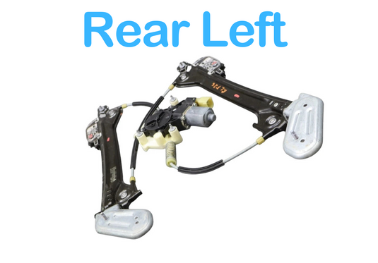 14-22 Maserati Ghibli S SQ4 M157 Rear Left Side Window Regulator W/ Motor Oem