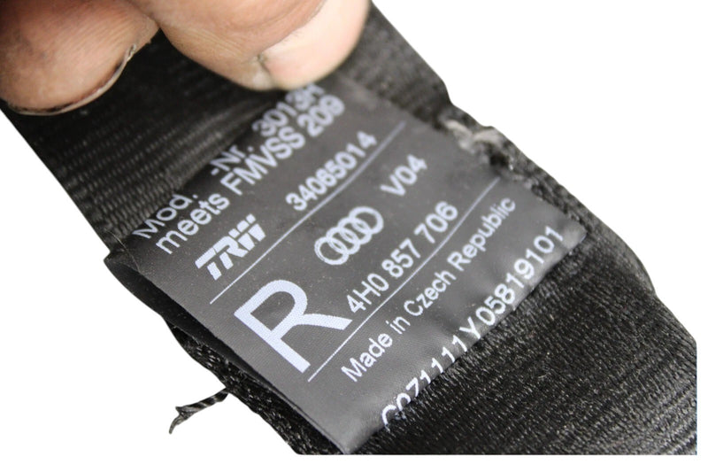 Load image into Gallery viewer, 11-18 Audi A8 Front Right Passenger Side Seat Belt Seatbelt Retractor Oem
