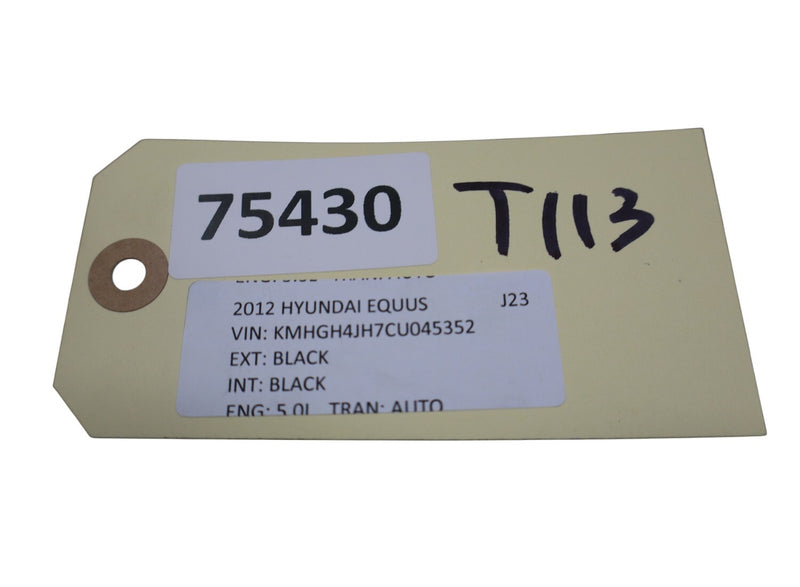 Load image into Gallery viewer, 11-13 Hyundai Equus Sig Lower Front Left Side Bumper Molding 86575-3N000 Oem
