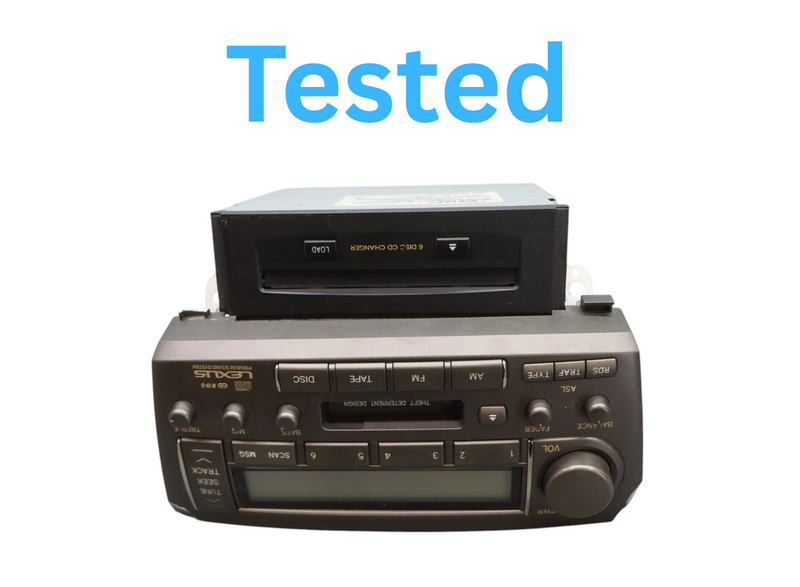 Load image into Gallery viewer, 01-03 Lexus LS430 XF30 Radio CD Player Receiver Head Unit 8612050670 Oem
