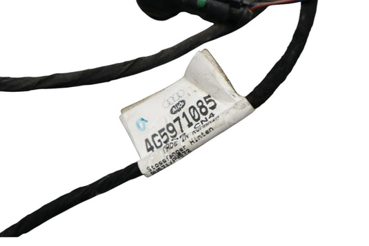 11-14 Audi A8 Quattro Rear Lower Bumper Wire Wiring Harness W/ Sensors Oem